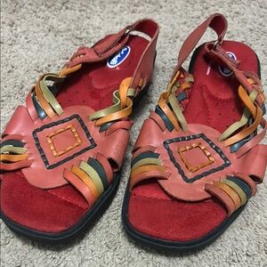 DR SCHOLLS Multicolor Straps Sandals